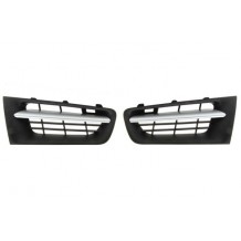 RENAULT MEGANE '05-'08 ΚΟΜΜΑΤΙΑ ΜΑΣΚΑΣ ΜΑΥΡΑ/ΑΣΗΜΙ (ΣΕΤ)