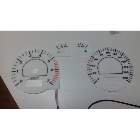 SEAT IBIZA '02-'08 ΛΕΥΚΑ ΟΡΓΑΝΑ INDIGLO