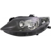 SEAT IBIZA 08-12 ΦΑΝΟΣ ΕΜΠΡΟΣ (ΔΙΠΛΟΣ ΚΑΘΡ.) ΜΑΥΡΟΣ - ΟΔΗΓΟΥ