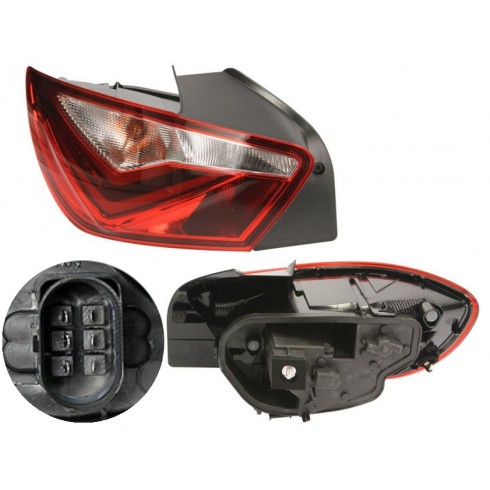 SEAT IBIZA '08-'17 ΦΑΝΟΣ ΠΙΣΩ VALEO (3Π) ΟΔΗΓΟΥ LED