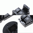 SKODA FABIA 99-07 / SKODA OCTAVIA 4 97-10 ΔΙΑΚΟΠΤΗΣ ΠΑΡΑΘ. ΕΜΠ. (Τετραπλός) (9pin) - ΟΔΗΓΟΥ SKODA FABIA 99-07 / SKODA OCTAVIA 4 97-10 ΔΙΑΚΟΠΤΗΣ ΠΑΡΑΘ. ΕΜΠ. (Τετραπλός) (9pin) - ΟΔΗΓΟΥ