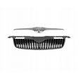 SKODA FABIA 07-10 ΜΑΣΚΑ ΜΑΥΡΗ/ΧΡΩΜΙΟ ΚΟΜΠΛΕ (ΜΕ ΧΡΩΜΙΟ ΚΑΠΩ) 