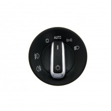 SKODA OCTAVIA 5 '08-'13 ΔΙΑΚΟΠΤΗΣ ΦΩΤΩΝ ΜΕ ΠΡΟΒΟΛΕΙΣ ΧΡΩΜΙΟ AUTO (10pin)