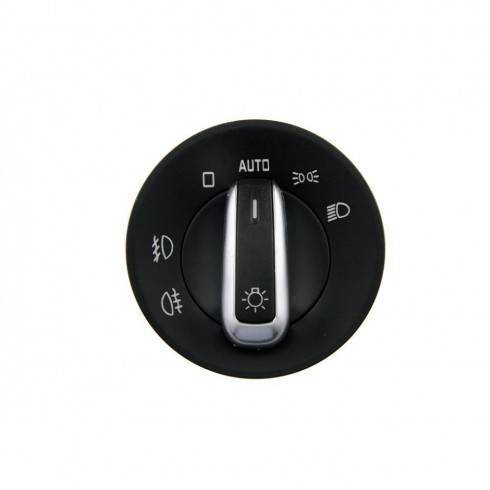 SKODA OCTAVIA 5 '08-'13 ΔΙΑΚΟΠΤΗΣ ΦΩΤΩΝ ΜΕ ΠΡΟΒΟΛΕΙΣ ΧΡΩΜΙΟ AUTO (10pin)