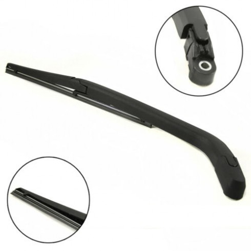 TOYOTA YARIS '05-'11 ΥΑΛΟΚΑΘΑΘΑΡΙΣΤΗΡΑΣ ΠΙΣΩ ΜΕ ΜΠΡΑΤΣΟ (ΜΕΤΑΛΛΙΚΟΣ) 305mm