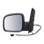 VW CADDY 2004-2014 ELECTRIC MIRROR - DRIVER SIDE