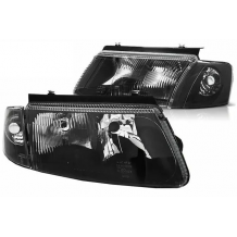 VW PASSAT '96-'99  ΕΜΠΡΟΣ ΦΑΝΑΡΙΑ ΜΕ ΦΛΑΣ, ΣΕΤ - ΜΑΥΡΑ