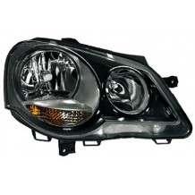 VW POLO 9N3 '05-'09 GTI ΦΑΝΟΣ ΕΜΠΡΟΣ ΜΑΥΡΟ - ΣΥΝΟΔΗΓΟΥ