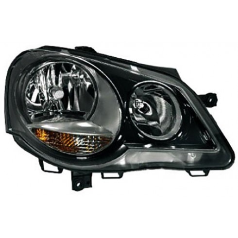 VW POLO 9N3 '05-'09 GTI ΦΑΝΟΣ ΕΜΠΡΟΣ ΜΑΥΡΟ - ΣΥΝΟΔΗΓΟΥ