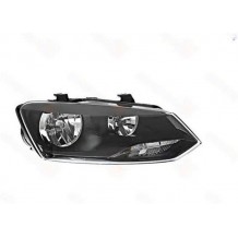 VW POLO '14-'17 ΦΑΝΟΣ ΕΜΠΡΟΣ ΗΛΕΚΤ. ΔΙΠΛΟ ΚΑΘΡ. (ΜΑΥΡΟ ΦΡΥΔΙ) (Ε) (ΜΕ ΜΟΤ) (DEPO) ΣΥΝΟΔΗΓΟΥ