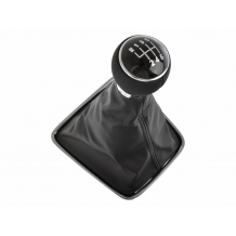 VW TIGUAN '08-'18 ΠΟΜΟΛΟ ΛΕΒΙΕ ΤΑΧΥΤΗΤΩΝ & ΦΟΥΣΚΑ ΜΕ ΧΡΩΜΙΟ ΠΛΑΙΣΙΟ, 6 ΤΑΧΥΤΗΤΕΣ