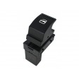 ΔΙΑΚΟΠΤΗΣ ΗΛΕΚΤΡΙΚΩΝ ΠΑΡΑΘΥΡΩΝ VW GOLF 5/ POLO 6R/6C/ CADDY '04-/ PASSAT '04-/ AMAROK (ΜΟΝΟΣ)| 3PIN