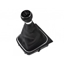 VW GOLF 5 '04-'08, GOLF 6 '08-'13 ΠΟΜΟΛΟ ΛΕΒΙΕ ΤΑΧΥΤΗΤΩΝ ΜΕ 6 ΤΑΧΥΤΗΤΕΣ & ΦΟΥΣΚΑ ΜΕ ΧΡΩΜΙΟ ΠΛΑΙΣΙΟ